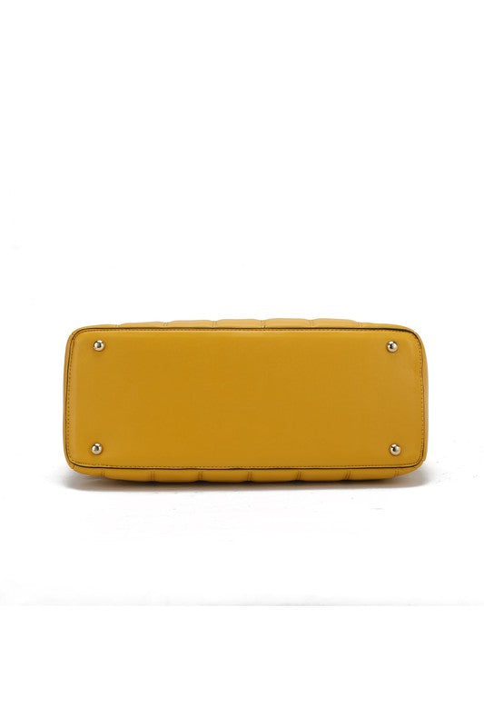 “Mabel” Quilted Shoulder Bag