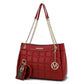 “Mabel” Quilted Shoulder Bag