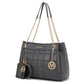 “Mabel” Quilted Shoulder Bag