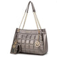 “Mabel” Quilted Shoulder Bag
