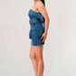 Buckle up denim delight dress