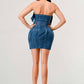 Buckle up denim delight dress