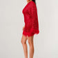 Azure Allure One-Shoulder Dress