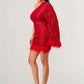 Azure Allure One-Shoulder Dress
