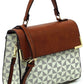 “Sophia” Top Handle Satchel