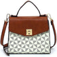 “Penelope” Flap Satchel