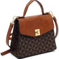 “Penelope” Flap Satchel