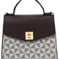 “Penelope” Flap Satchel