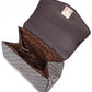 “Penelope” Flap Satchel