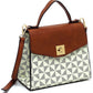 “Penelope” Flap Satchel