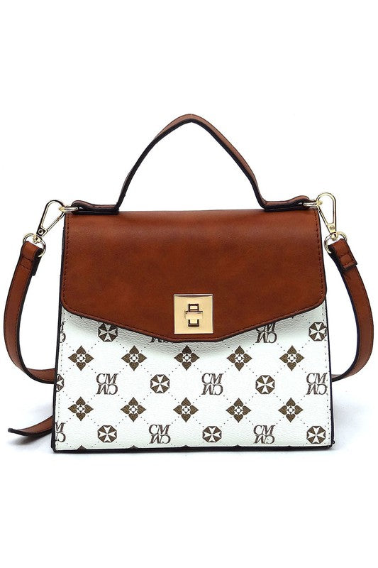 “Felina” Flap Satchel