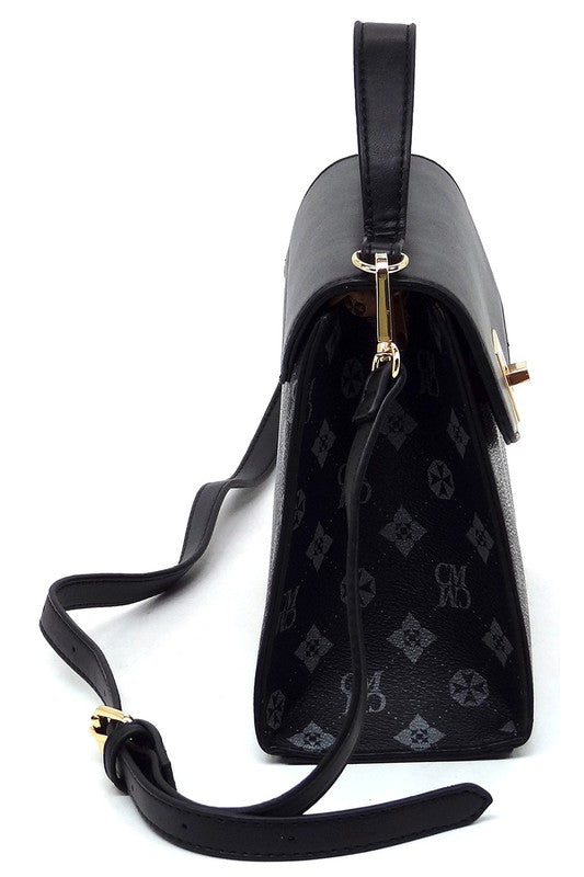 “Felina” Flap Satchel