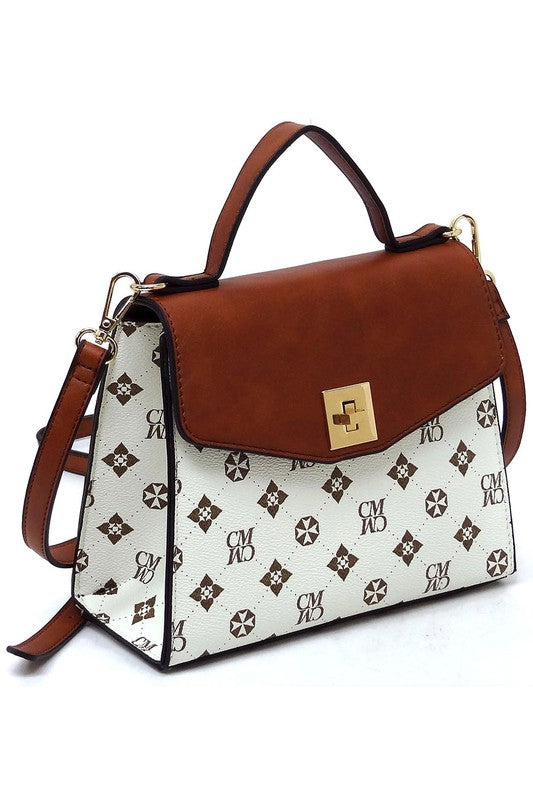 “Felina” Flap Satchel