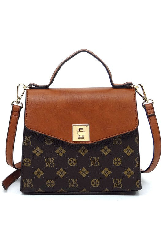 “Felina” Flap Satchel