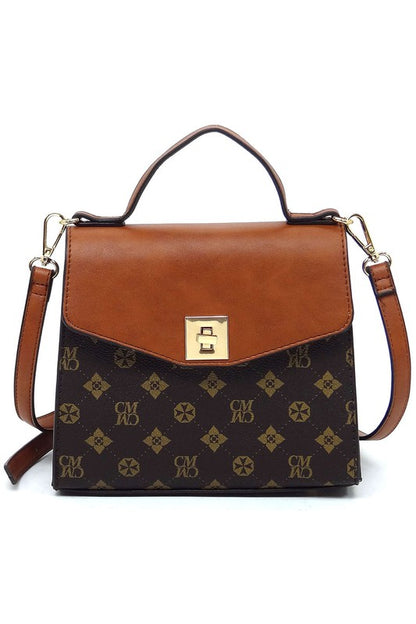“Felina” Flap Satchel