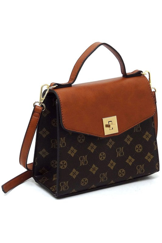 “Felina” Flap Satchel