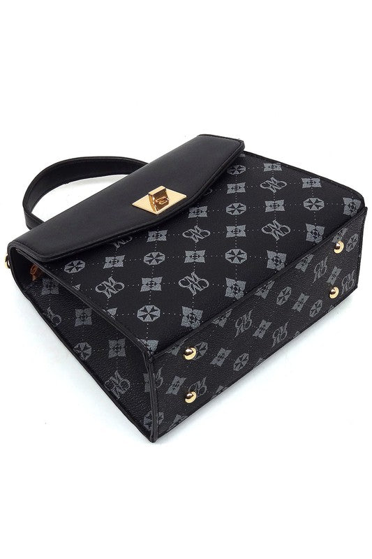 “Felina” Flap Satchel
