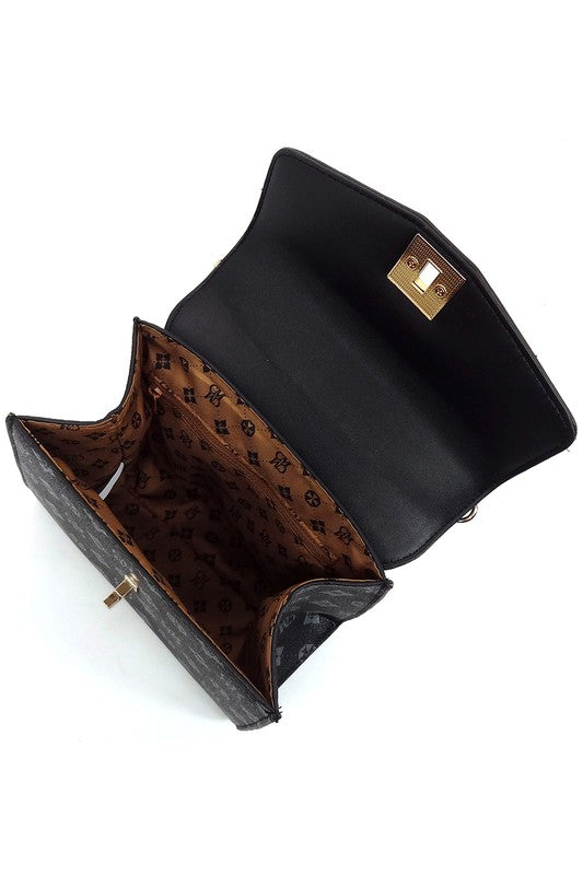 “Felina” Flap Satchel