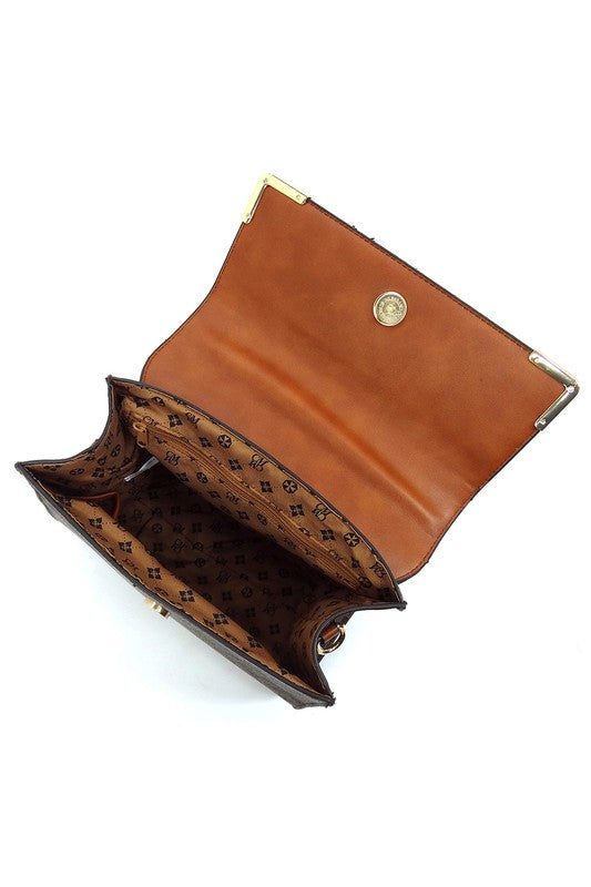 “Jinava” Top Handle Satchel