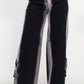 WHIMSY BLACK LINE WASHED CASUAL DENIM JEANS