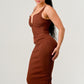 IT FEELS LIKE FALL MIDI DRESS
