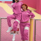 SWEATSHIRT IN FUCHSIA