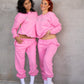 SWEATSHIRT IN CANDY PINK