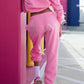 SWEATPANTS IN CANDY PINK