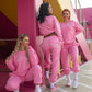 SWEATPANTS IN CANDY PINK