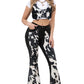 Rodeo Bell Bottom Jean in Black