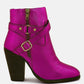 Cat-Track Leather Ankle Boots