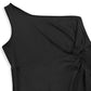 Twisted One Shoulder Sleeveless Midi Dress
