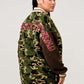 Camo Street Scholar Letterman Jacket