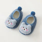 3D Cartoon Bear Patched Pattern Non-Slip Warm Shoes