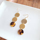 Evelyn Earrings - Tortoise