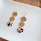 Evelyn Earrings - Blonde Tortoise