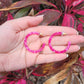 Camy Hoops - Raspberry