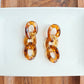 Brooklyn Earrings - Amber