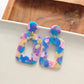 Margot Earrings - Watercolor