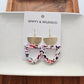 Irene Earrings - Marble Confetti