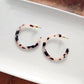 Camy Hoops - Blonde Tortoise