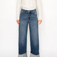 Tummy Control High Rise A-wide Jeans