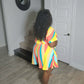 Artsy (Blue Striped or Coral Striped) | Romper
