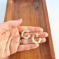 Flora Mini Hoops - Citron Zest