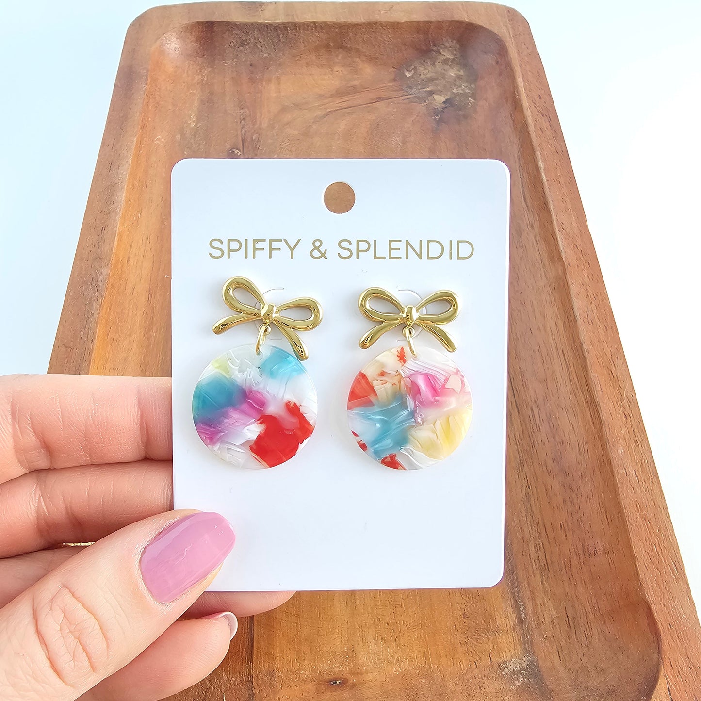 Bailey Earrings - Technicolor