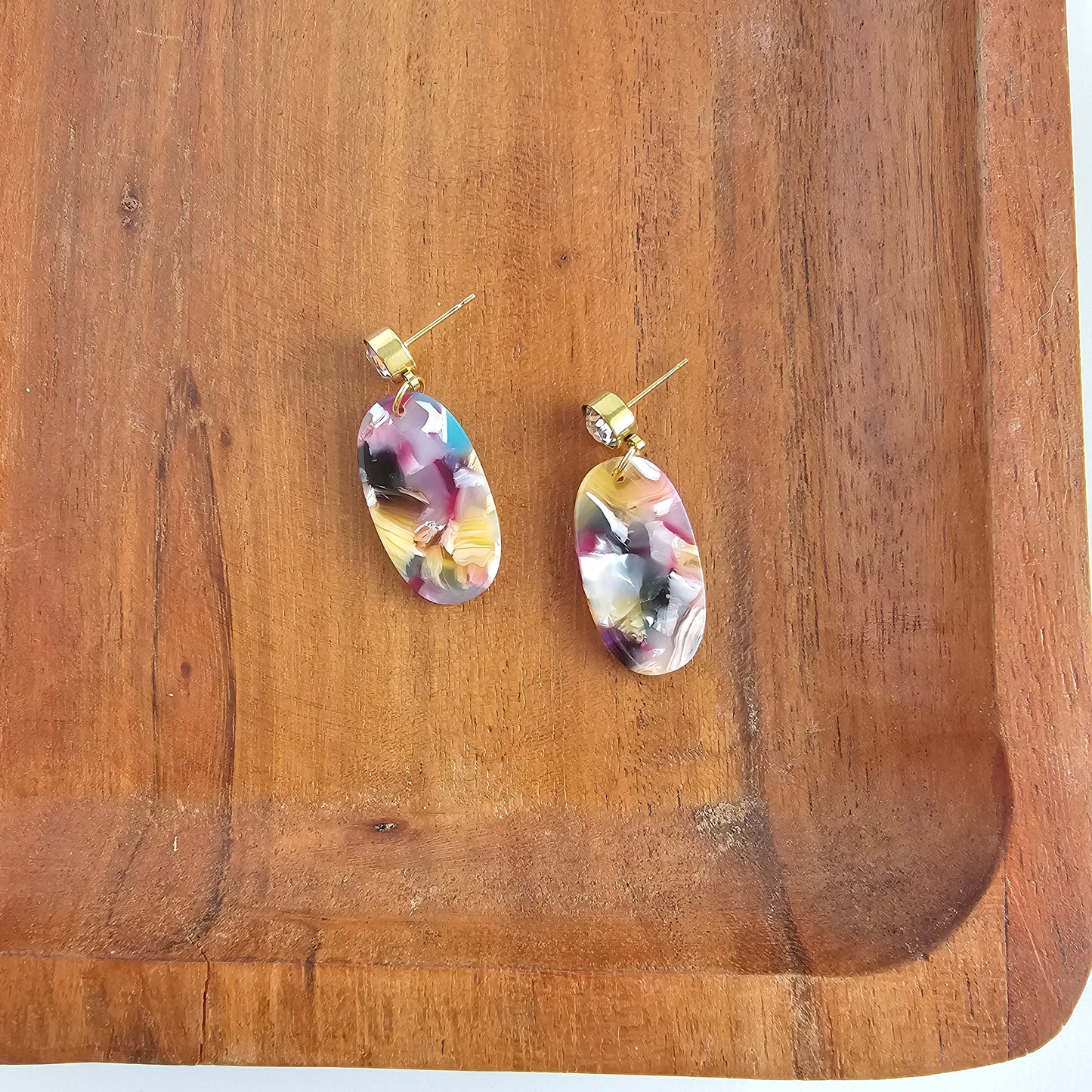 Lucy Earrings - Mosaic