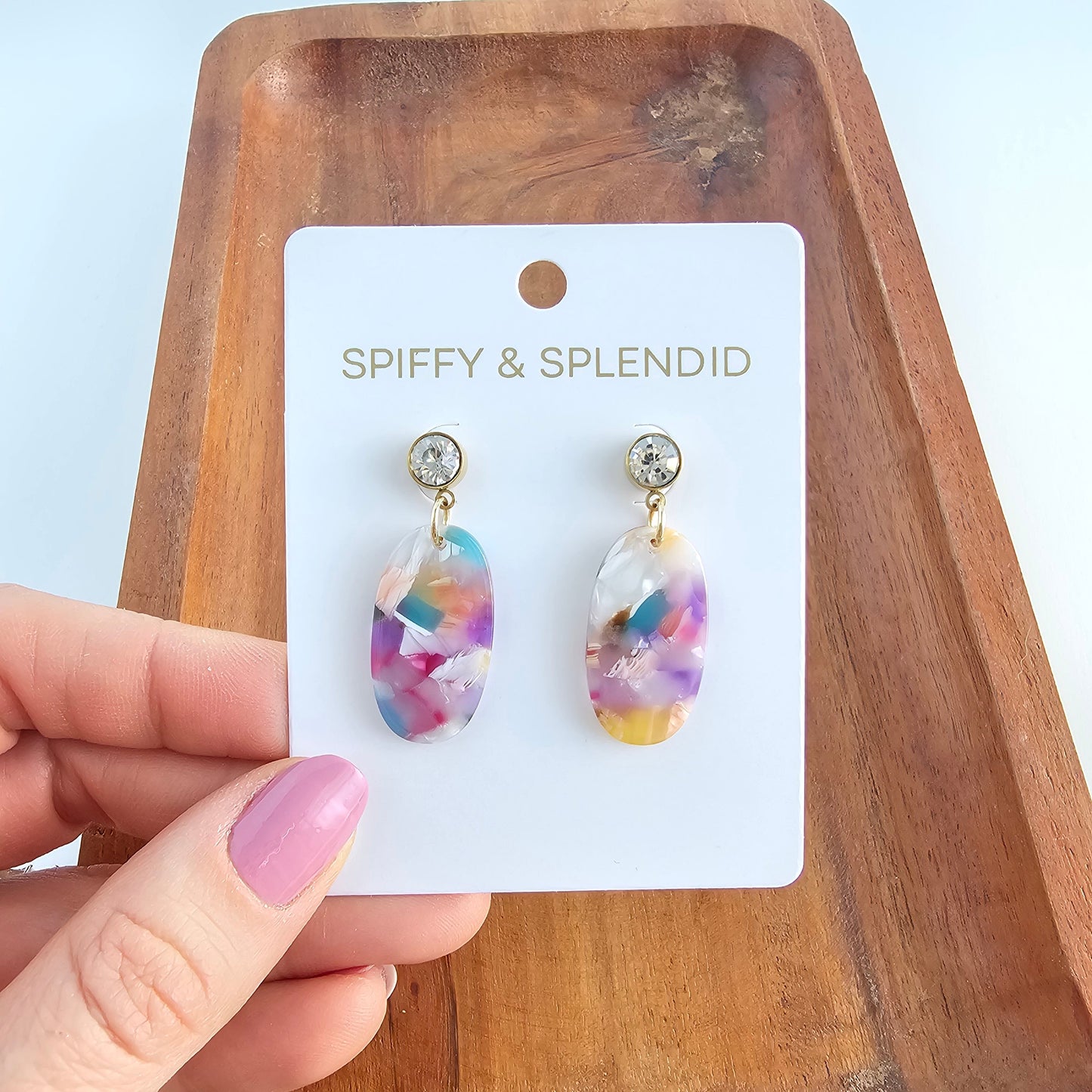 Lucy Earrings - Mosaic