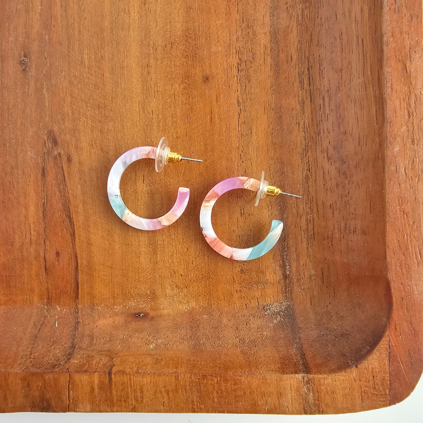 Cam Mini Hoops - Afterglow