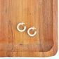 Micro Cam Mini Hoops - Ivory