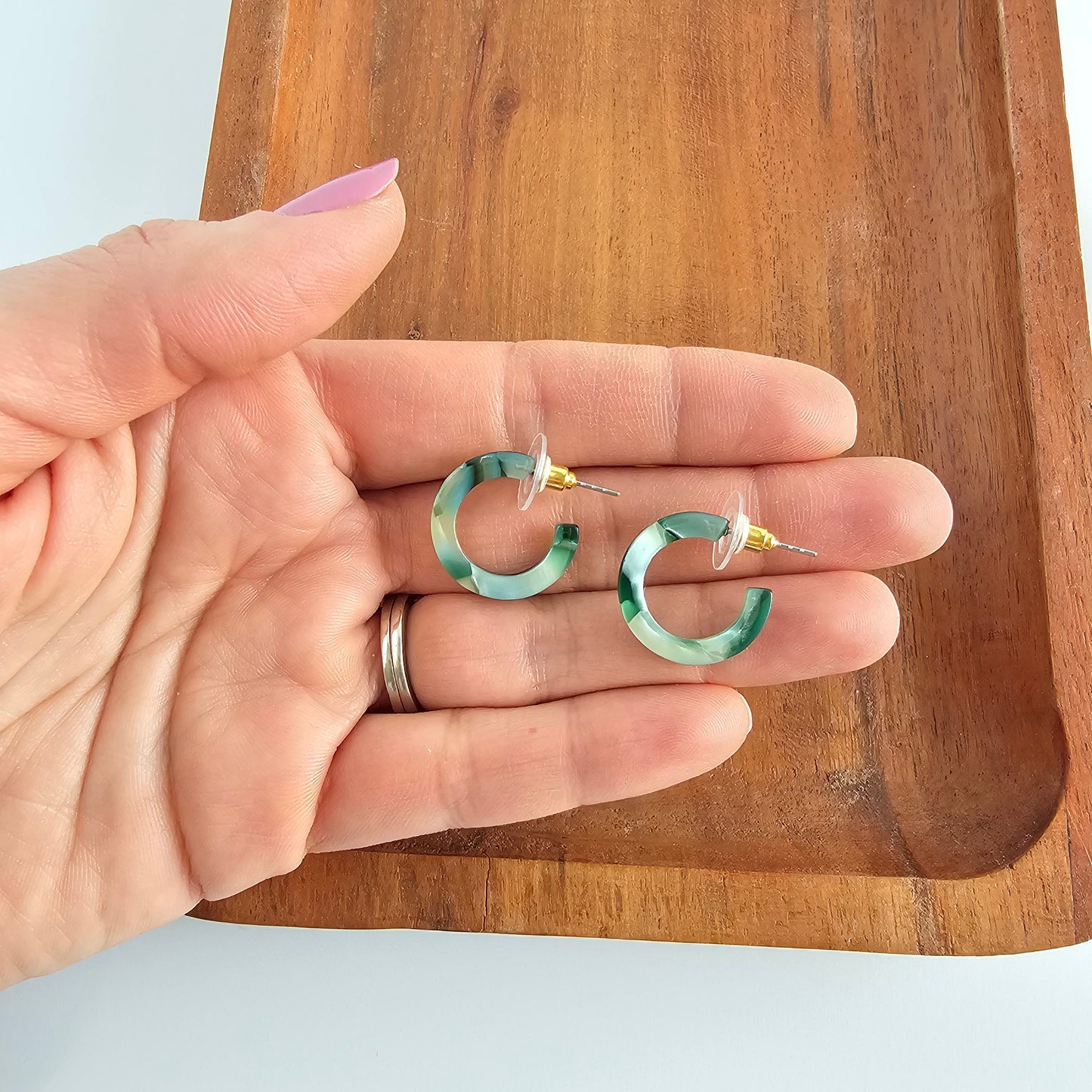 Micro Cam Mini Hoops - Palm Lustre